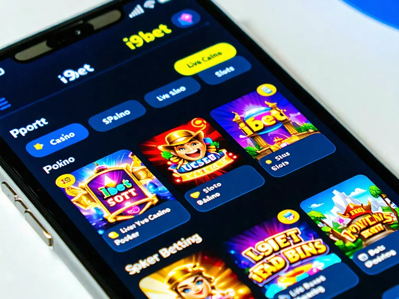 Giao diện người dùng trực quan và dễ sử dụng của ứng dụng i9bet41, hiển thị các trò chơi cá cược đa dạng