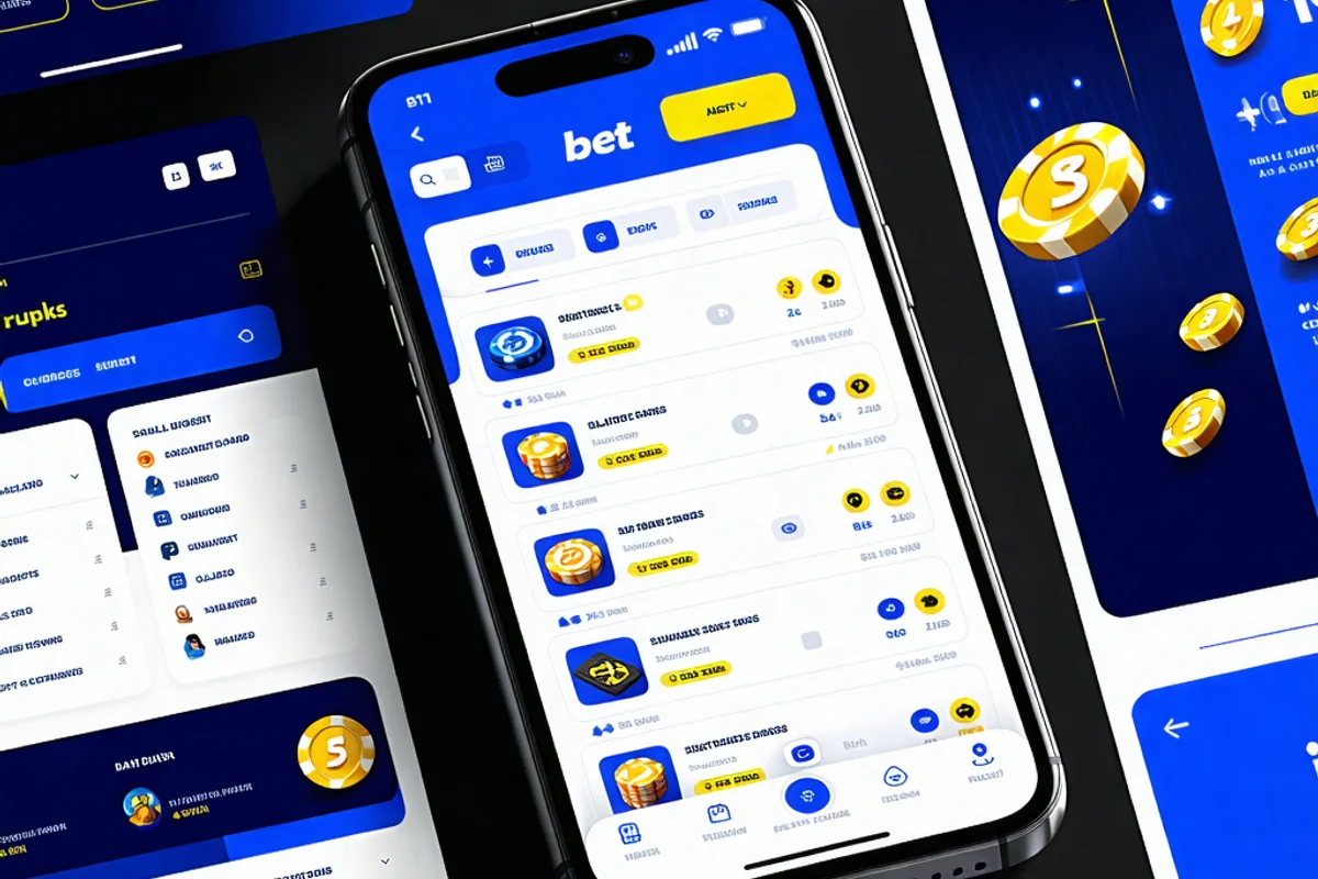 Giao diện tổng quan các tính năng chính của ứng dụng i9bet, bao gồm các loại trò chơi, mục khuyến mãi và hỗ trợ khách hàng