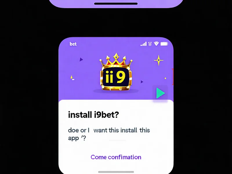 Ảnh chụp màn hình quá trình cài đặt ứng dụng i9bet trên Android, hiển thị thanh tiến trình và nút 'Cài đặt'