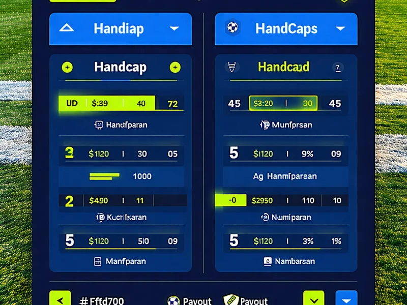 Hình ảnh minh họa kèo Châu Á trong cá cược thể thao i9bet