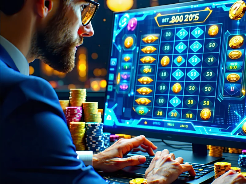 Người chơi đang phân tích các con số và chiến lược đặt cược Keno trên giao diện của i9bet, i9bet41