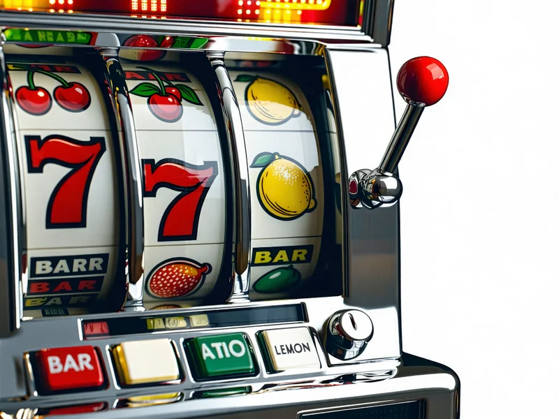 Máy đánh bạc cổ điển với biểu tượng hoa quả và số 7 tại i9bet