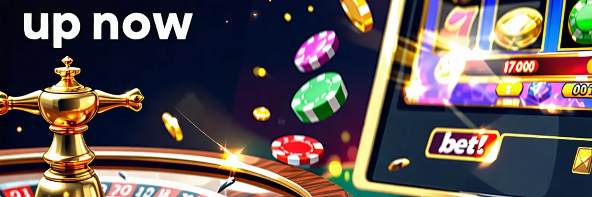 Biểu ngữ kêu gọi hành động tham gia i9bet, nhà cái uy tín, với hình ảnh các trò chơi cá cược sôi động.