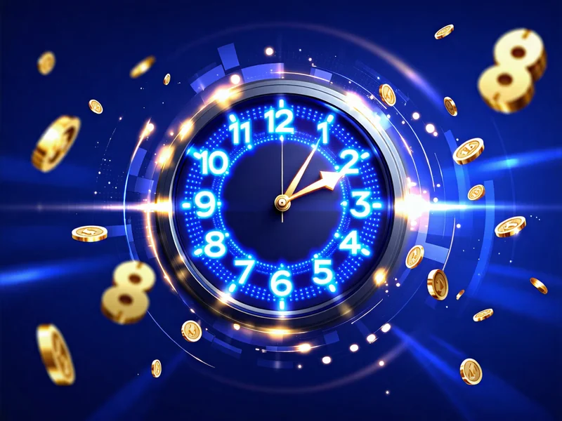 Hình ảnh minh họa xổ số siêu tốc với đồng hồ đếm ngược tại i9bet