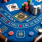 Biểu tượng casino trực tuyến của i9bet, với hình ảnh bàn baccarat hoặc roulette, tượng trưng cho trải nghiệm sòng bạc chân thực tại i9bet41.