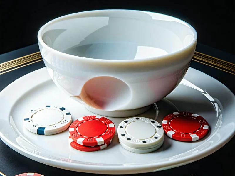 Hình ảnh bàn Xóc Đĩa với bát, đĩa và các quân vị, thể hiện sự hồi hộp chờ đợi kết quả tại i9bet