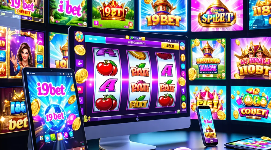 Hình ảnh tổng quan về trải nghiệm chơi game slot chất lượng cao tại i9bet, với đồ họa sống động và khả năng tương thích đa thiết bị.