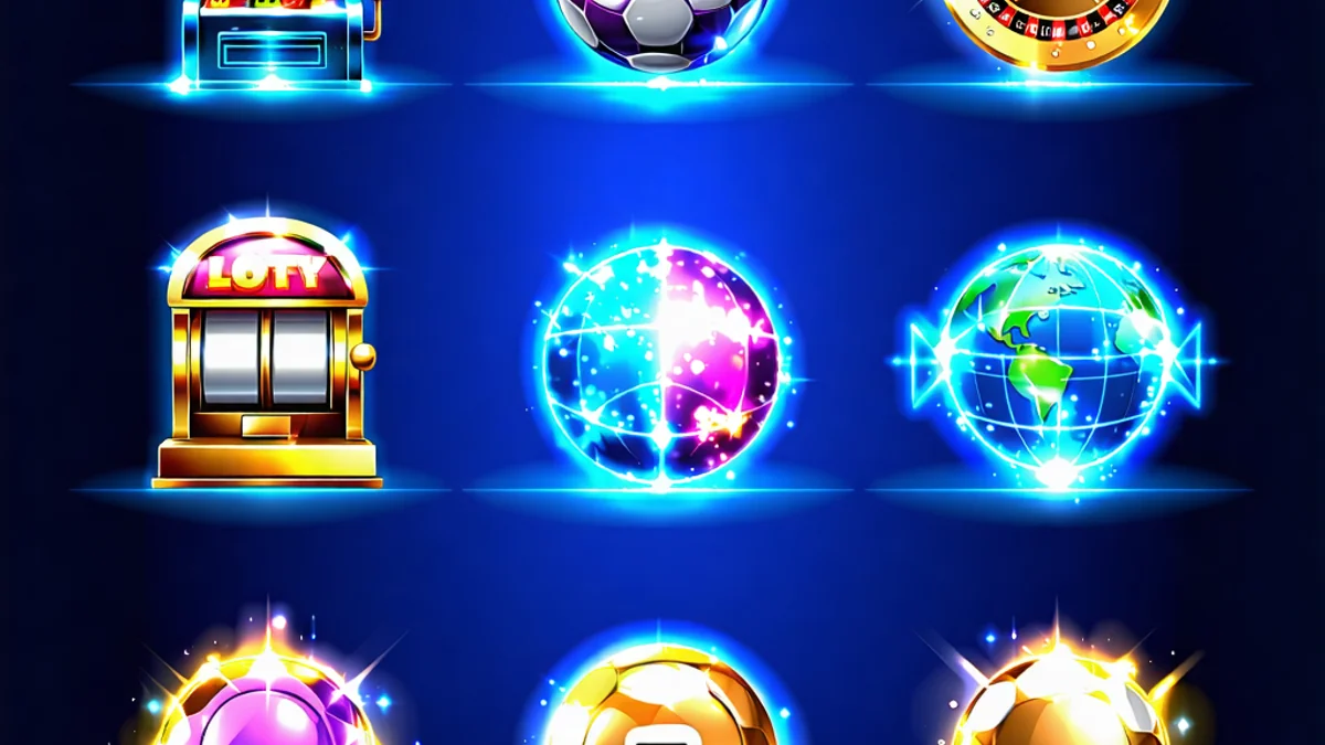 Tổng quan về các cập nhật game của i9bet, i9bet41, nhà cái uy tín với biểu tượng các loại trò chơi như slot, casino, thể thao, tạo không khí sôi động và hiện đại.