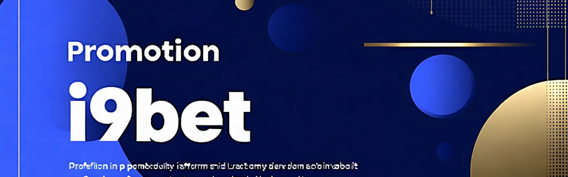 Hình ảnh banner Điều khoản và Điều kiện Khuyến mãi của i9bet, i9bet41, nhà cái uy tín