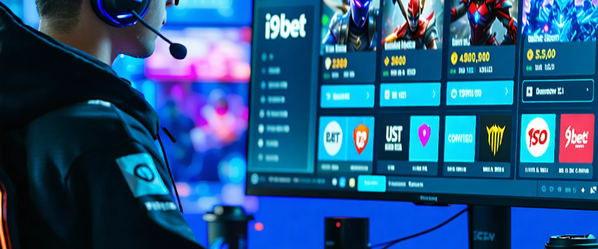 Hình ảnh chính về cá cược Esport tại i9bet, i9bet41