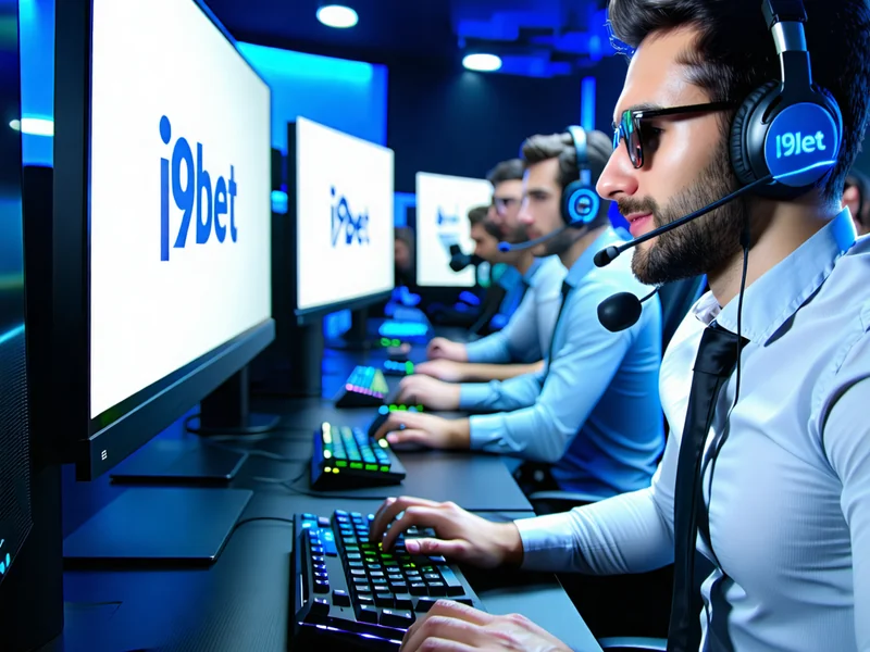 Hình ảnh đội ngũ hỗ trợ khách hàng chuyên nghiệp của i9bet