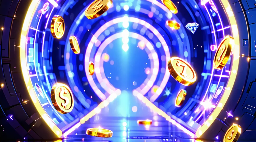 Hình ảnh minh họa sự đổi mới và tương lai của game slot tại i9bet, với các yếu tố công nghệ và ý tưởng mới.