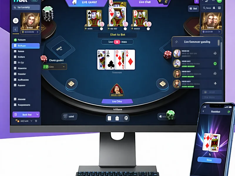 Giao diện tương tác trò chuyện và đặt cược trên i9bet