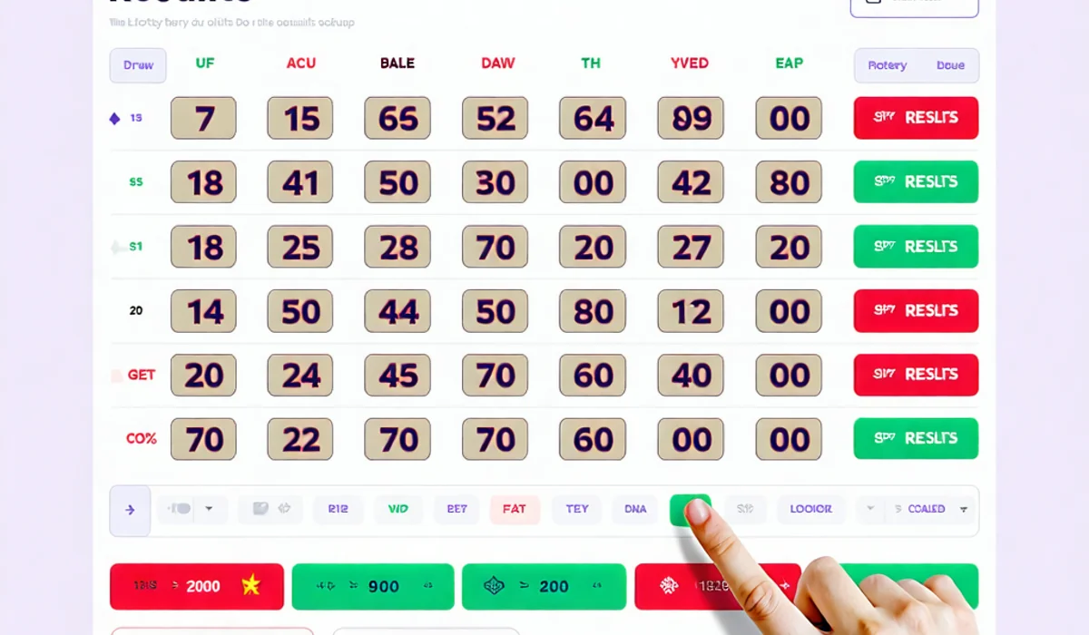 Giao diện tra cứu kết quả xổ số nhanh chóng tại i9bet