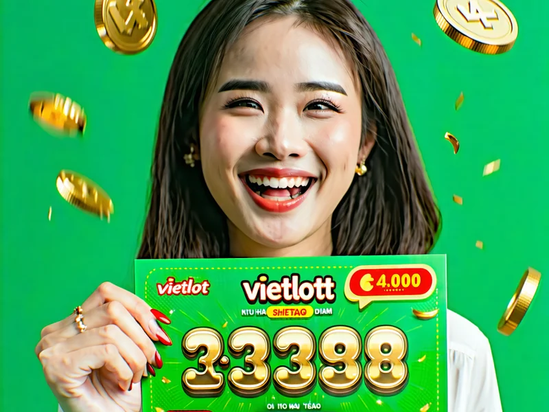Biểu tượng Vietlott, xổ số điện toán Việt Nam có sẵn tại i9bet