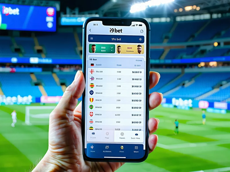 Ứng dụng di động i9bet thân thiện