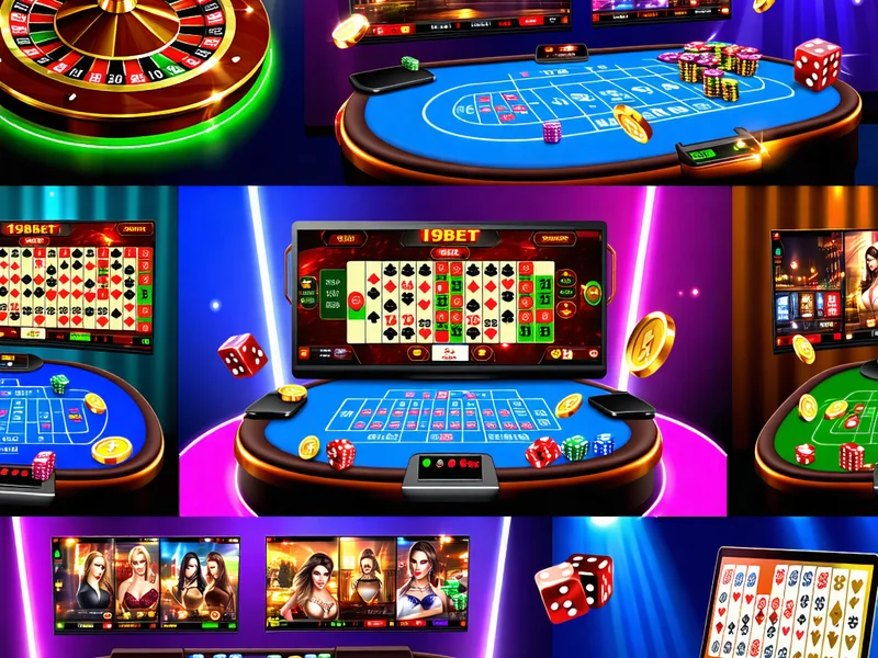 Hình ảnh các trò chơi casino trực tiếp khác tại i9bet, i9bet41