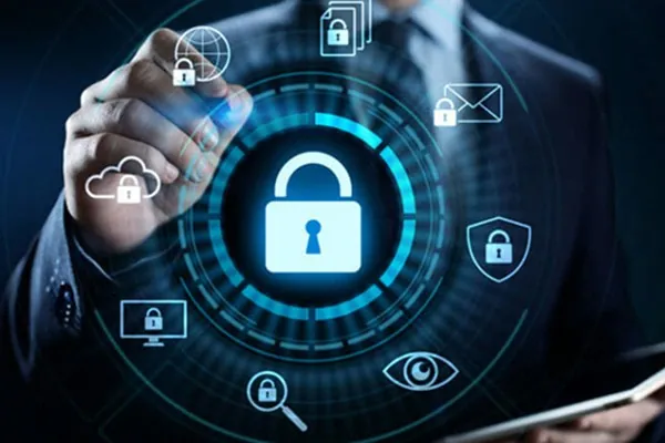 Biểu tượng bảo mật dữ liệu và quyền riêng tư của người dùng i9bet