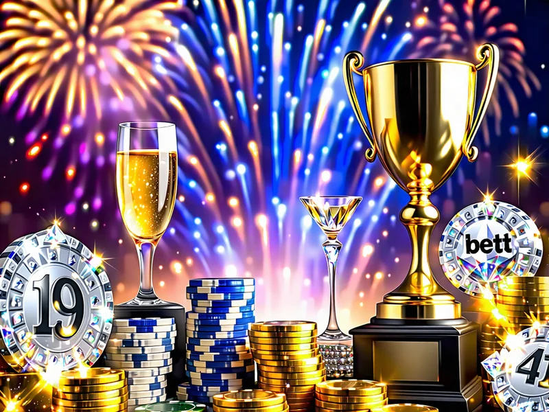 Hình ảnh minh họa các sự kiện khuyến mãi đặc biệt theo mùa hoặc lễ hội tại i9bet41, với pháo hoa và không khí lễ hội