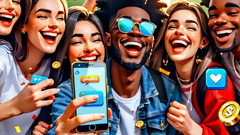 Hình ảnh hai người bắt tay, tượng trưng cho chương trình giới thiệu bạn bè của i9bet