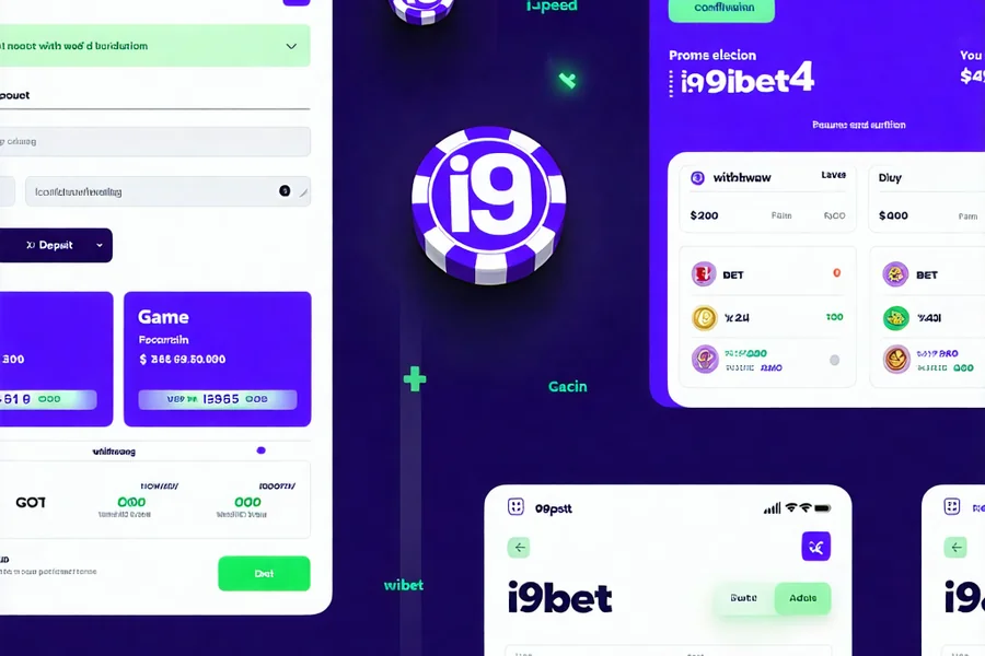 Hình ảnh hướng dẫn đăng ký và bắt đầu chơi casino trực tiếp tại i9bet, i9bet41