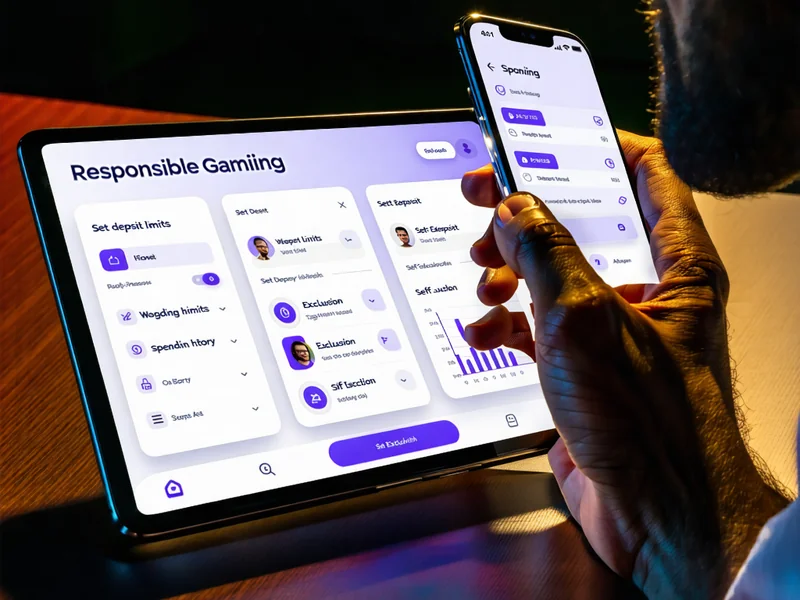 Hình ảnh minh họa các công cụ hỗ trợ người chơi cá cược có trách nhiệm tại i9bet