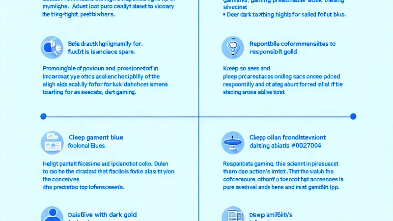 Bộ sưu tập các mẹo chơi game có trách nhiệm với biểu tượng minh họa trên nền tảng i9bet