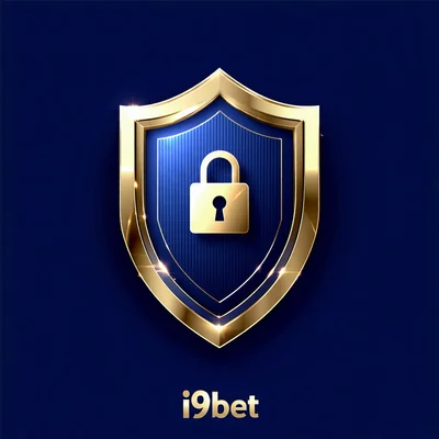 Huy hiệu chứng nhận nền tảng an toàn và bảo mật của i9bet, nhà cái uy tín, với biểu tượng khóa và lá chắn.