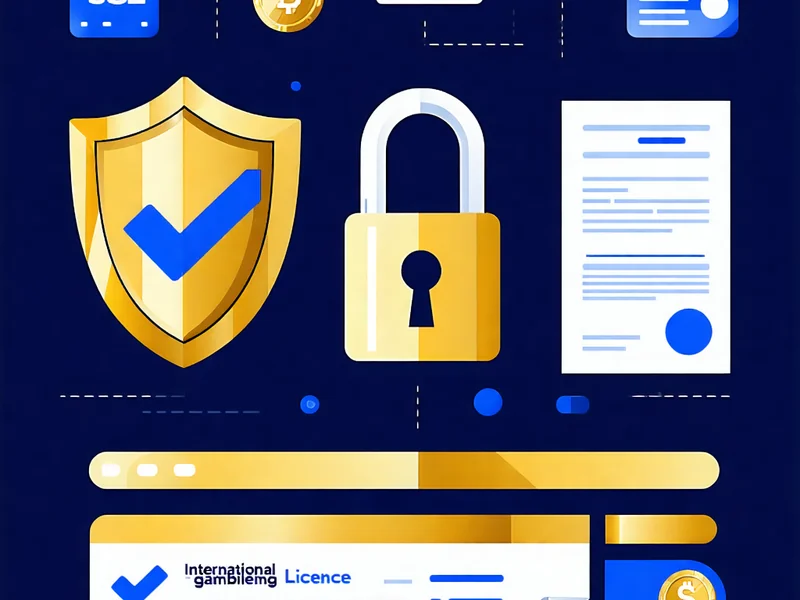 Biểu tượng chứng nhận bảo mật và giấy phép hoạt động của i9bet, thể hiện sự an toàn và uy tín của nhà cái