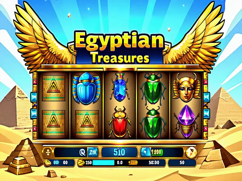 Hình ảnh game slot Egyptian Treasures