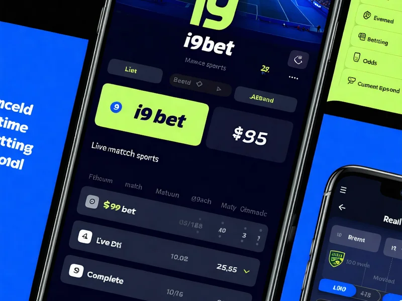 Minh họa tính năng cá cược thể thao nâng cao trong ứng dụng i9bet
