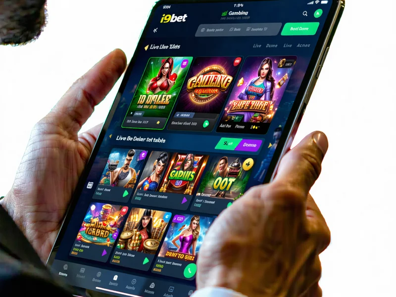 Giao diện thân thiện i9bet, người dùng trên điện thoại