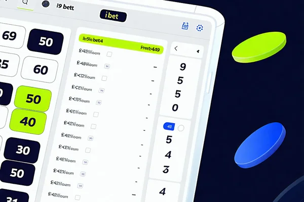 Giao diện người dùng thân thiện của i9bet, i9bet41, nhà cái uy tín khi chơi xổ số trên điện thoại di động, thể hiện sự dễ dàng thao tác và trải nghiệm mượt mà.